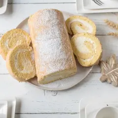 Przepis na ciasto na roladę - idealna puszysta rolada bez błędów