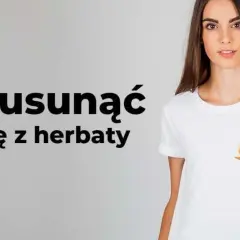 Jak skutecznie usunąć plamę z herbaty z ubrań i mebli – domowe sposoby