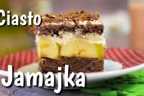 Przepis na ciasto Jamajka z bananami, które zachwyci Twoich gości