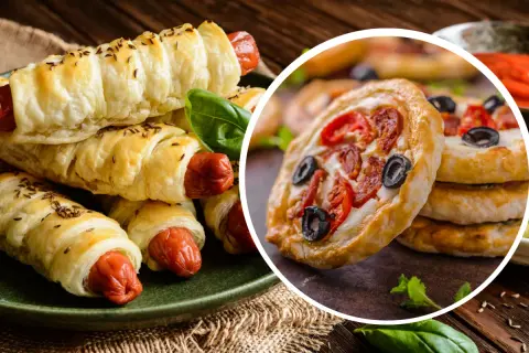 Szybkie przepisy na przekąski z ciasta francuskiego, które zachwycą gości