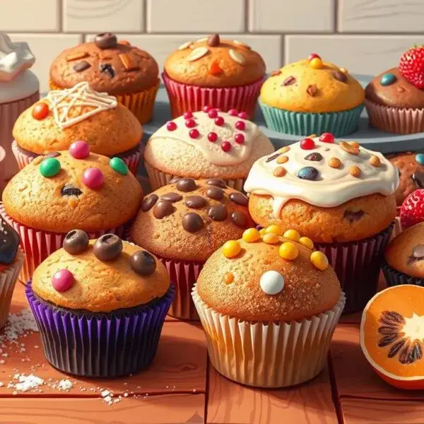 Zdjęcie Jak piec muffinki termoobieg, aby uzyskać idealną teksturę i smak